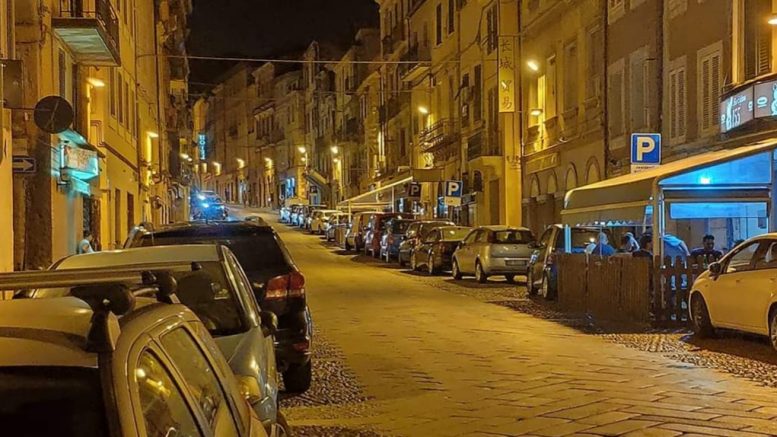 Corso Vittorio Emanuele, centro storico Sassari