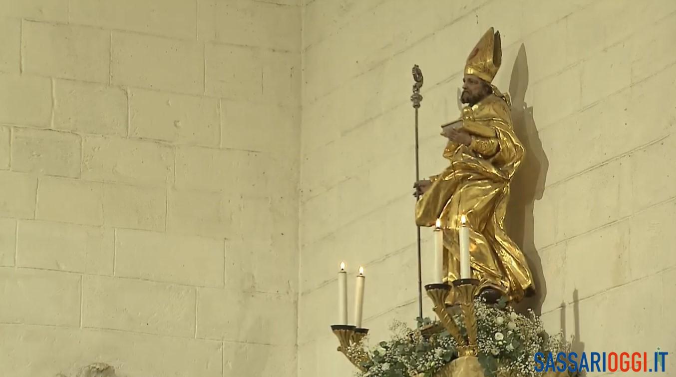 Simulacro di San Nicola venerato nel Duomo di Sassari