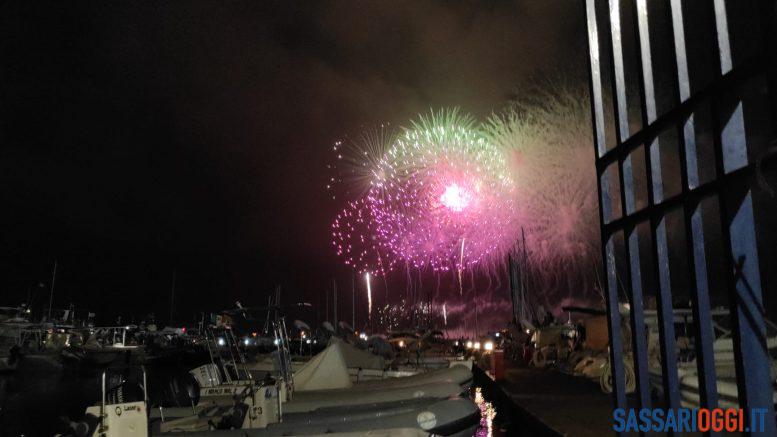 Fuochi d'artificio ad Alghero