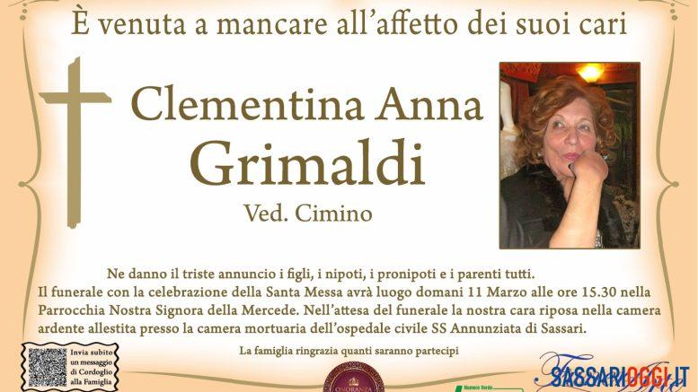 Clementina Anna Grimaldi