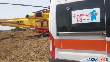 Ambulanza elisoccorso sassari caccia