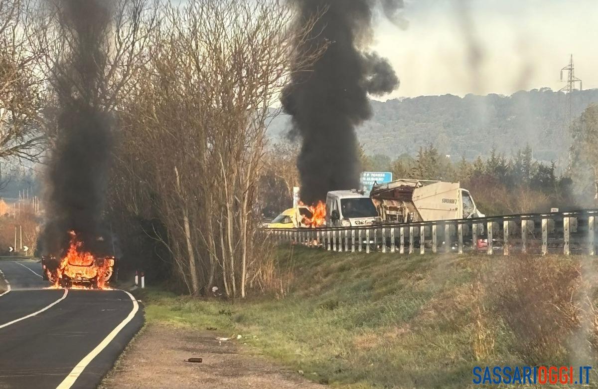 Assalto a portavalori sulla 131 di Siligo