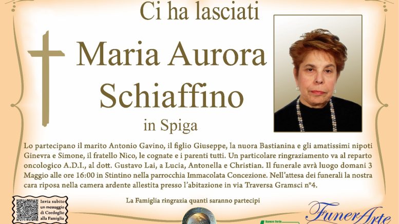 Maria Aurora Schiaffino