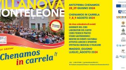 Villanova Monteleone ospita l'anteprima di Chenamos in Carrela
