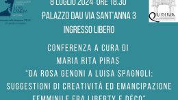 Sassari, conferenza di art nouveau