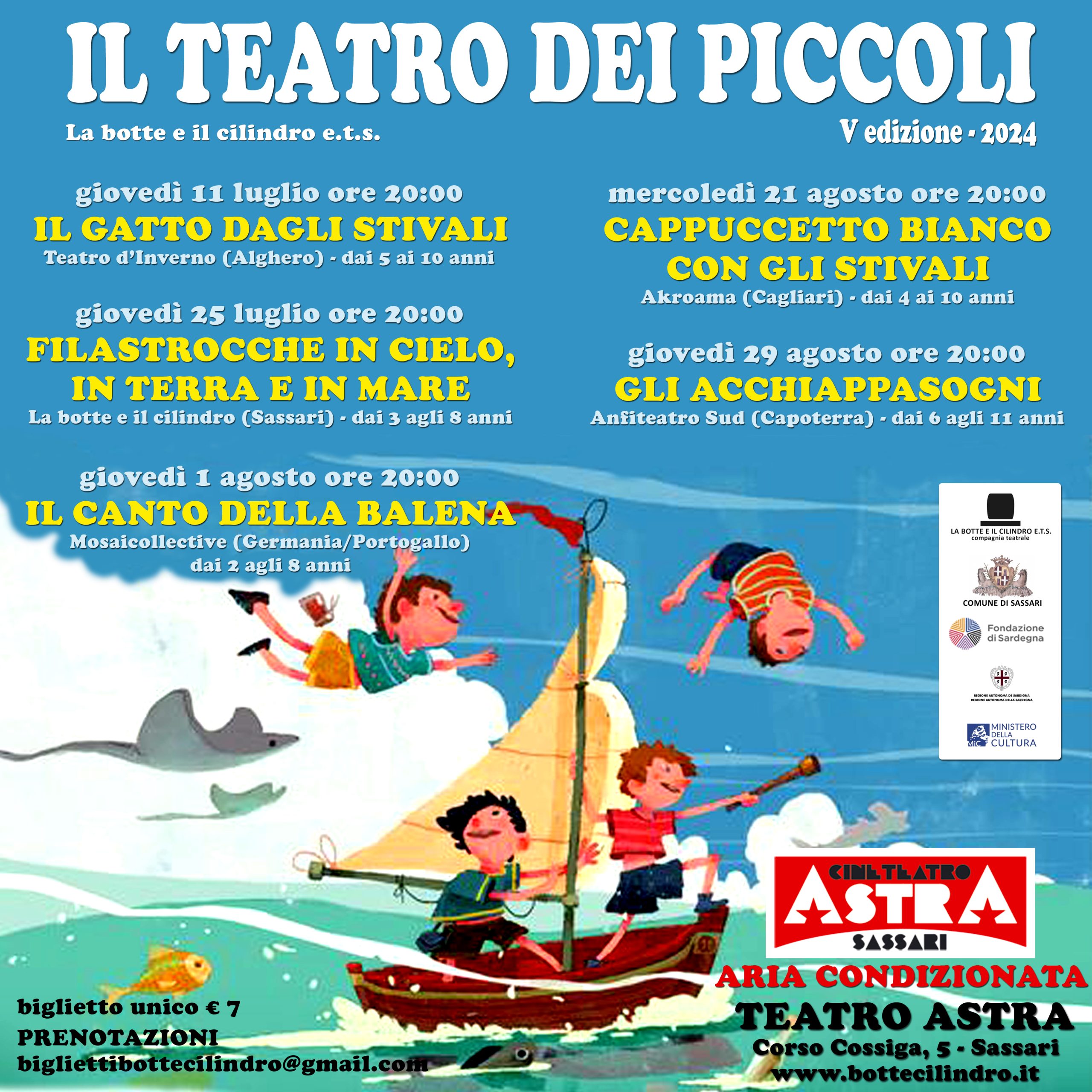 Sassari, torna "il Teatro dei piccoli"