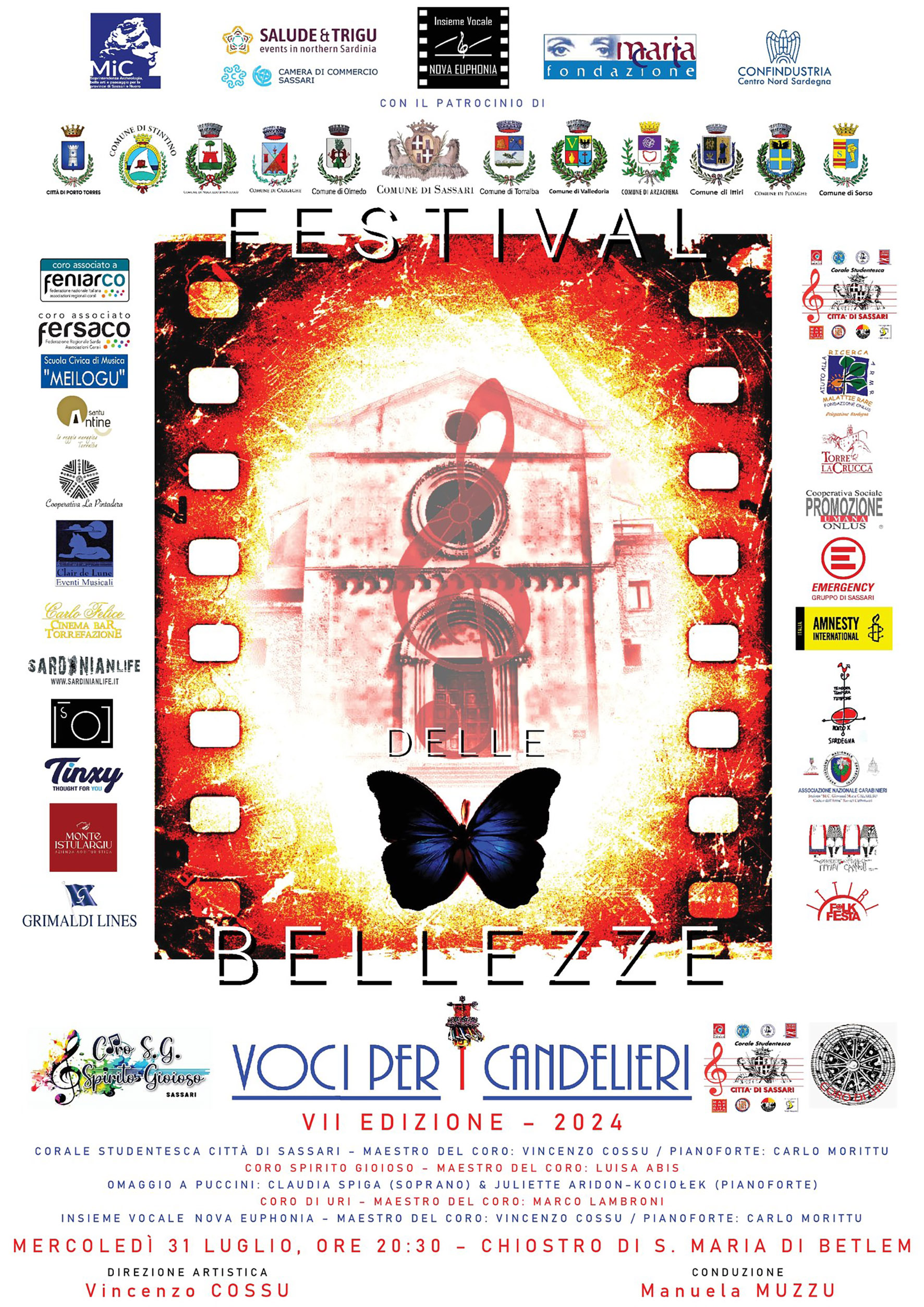 Torna a Sassari il Festival delle Bellezze