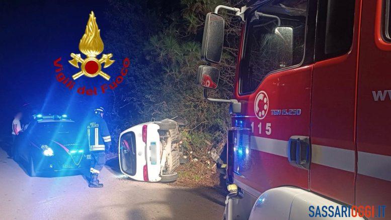 Violento incidente alla periferia di Alghero, due feriti