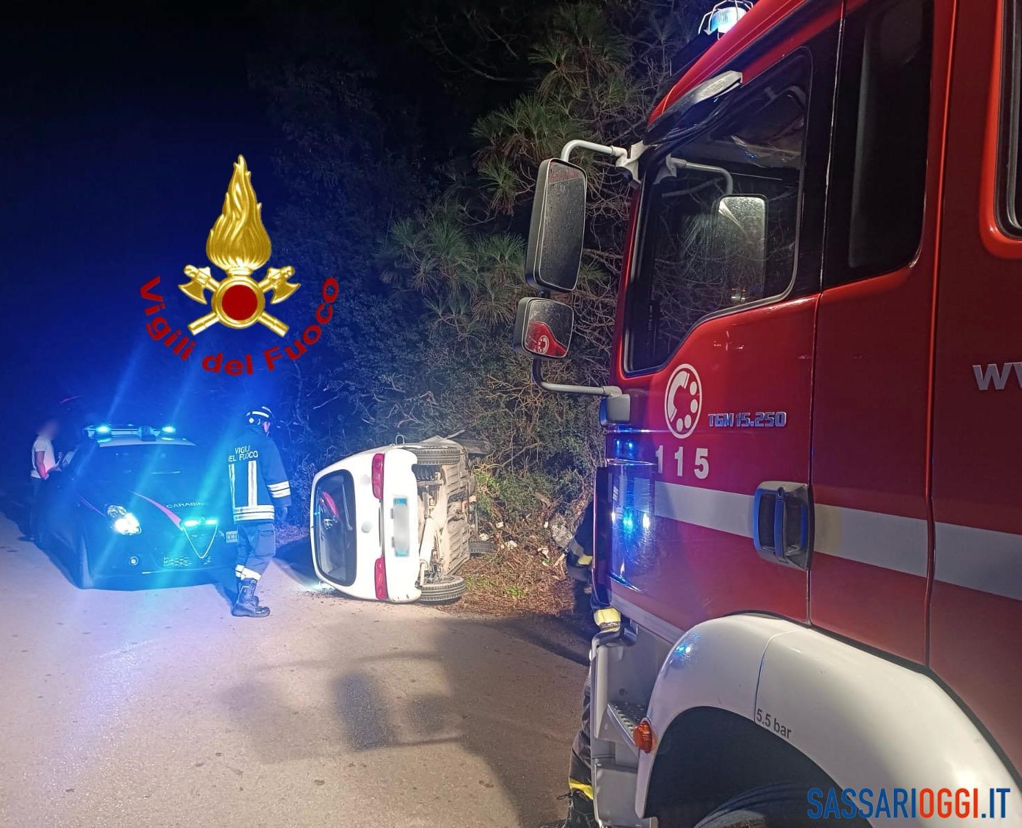 Violento incidente alla periferia di Alghero, due feriti