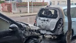 incendio auto sassari