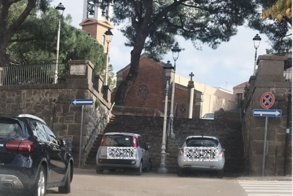 parcheggio selvaggio sassari