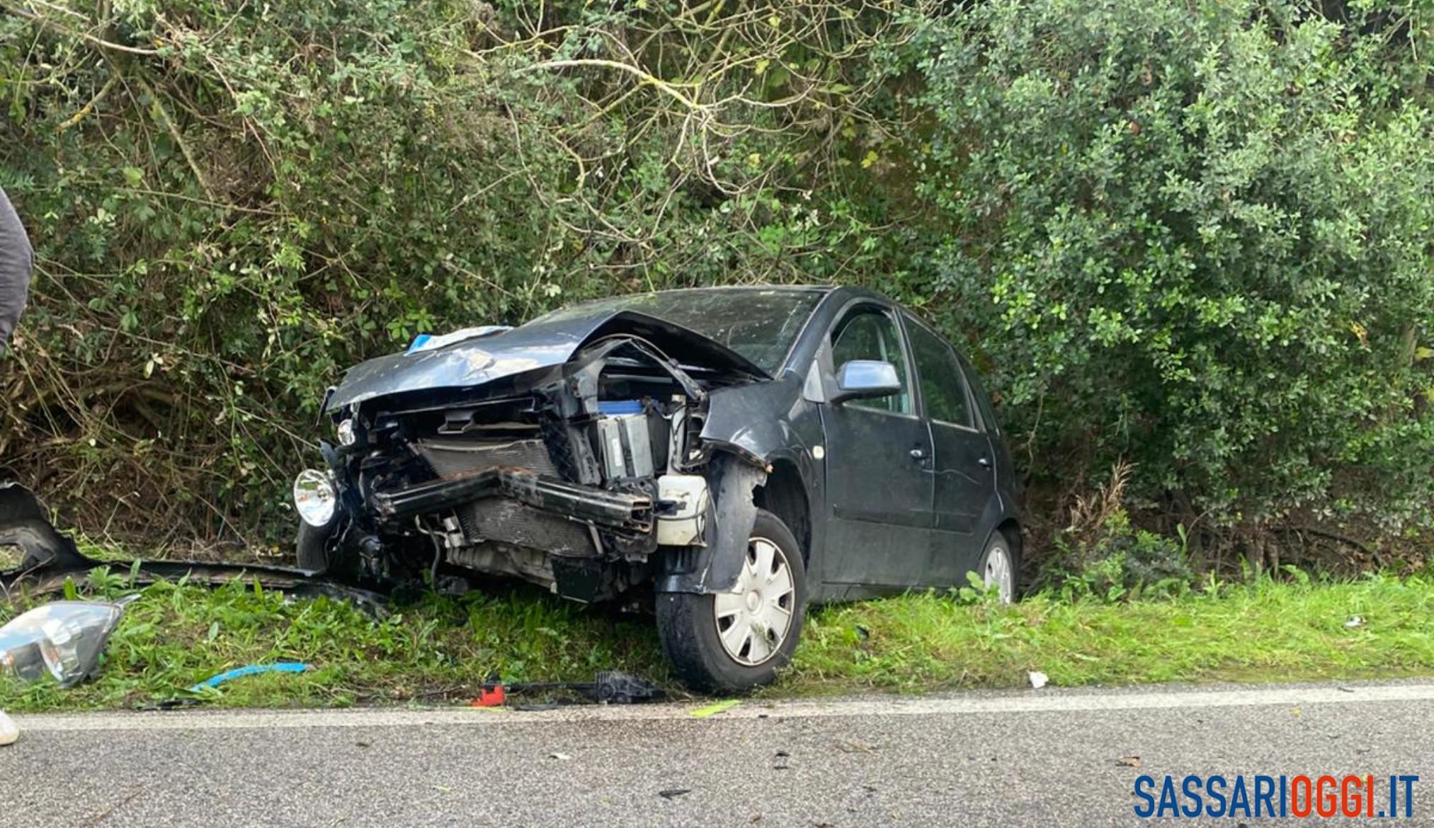 Violento incidente sulla Sassari-Ittiri, ferita una 53enne