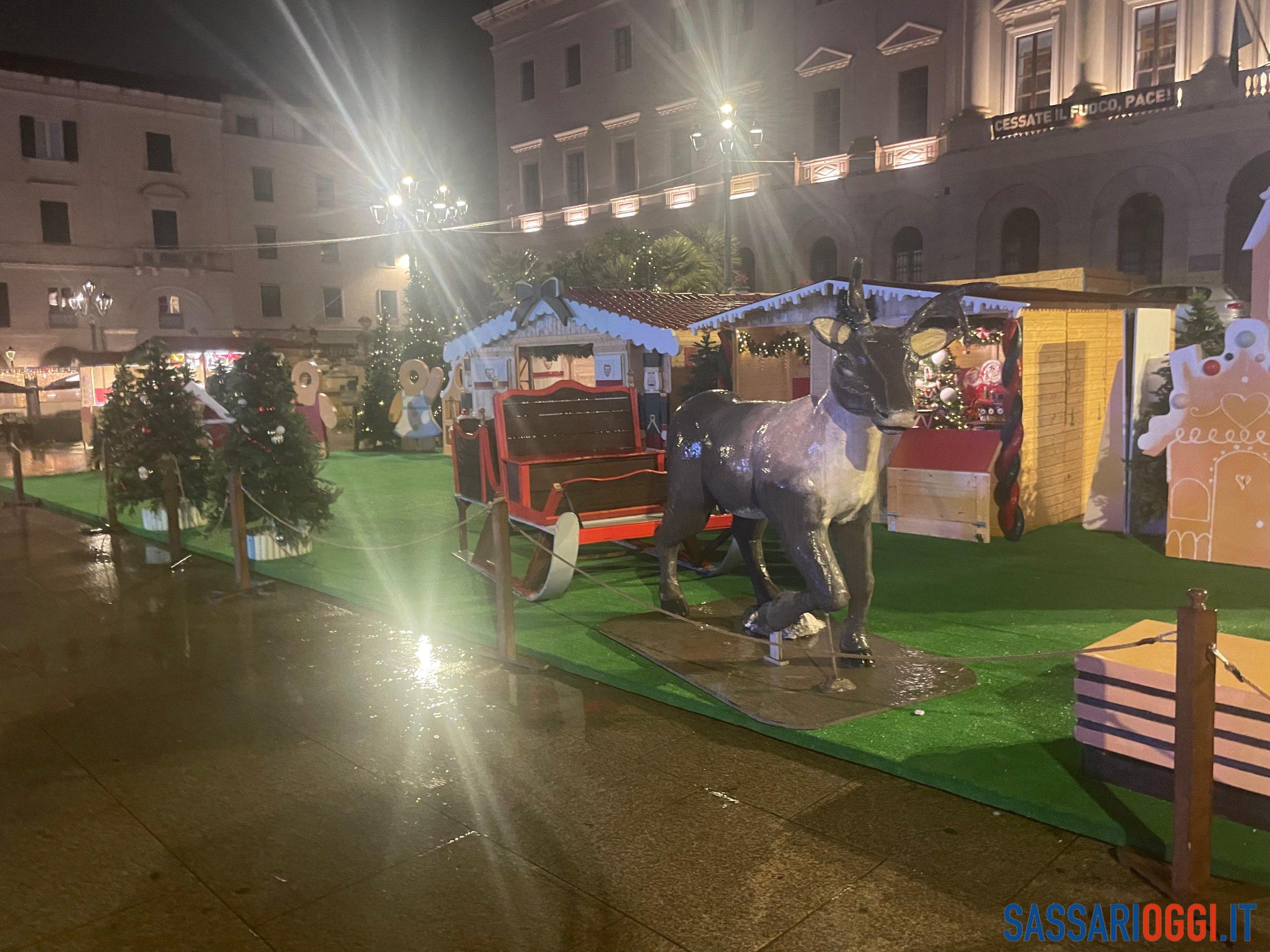 Sassari si prepara al Natale con luci, eventi e shopping