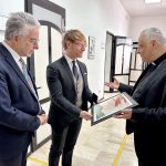 L'arcivescovo Saba in visita al Conservatorio Canepa di Sassari