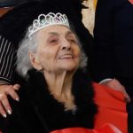 Grande festa a Thiesi e Mores per i 100 anni di zia Toia Cossu