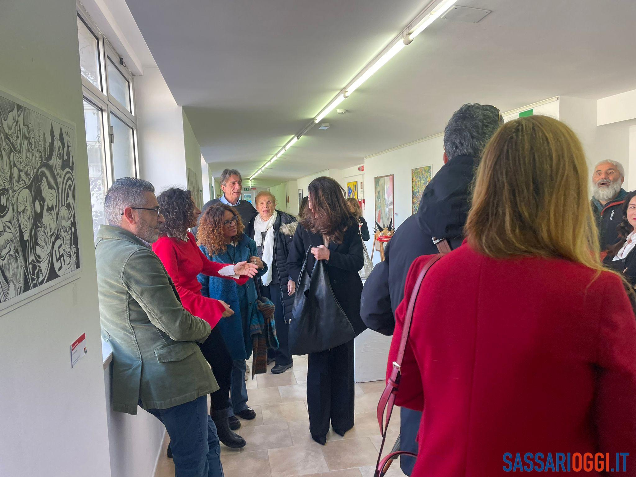 Il liceo Artistico di Sassari diventa galleria d’arte temporanea