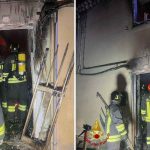 Incendio in una casa di Giave, va a fuoco un palazzo di due piani