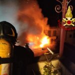 Incendio in una casa nel centro storico di Alghero