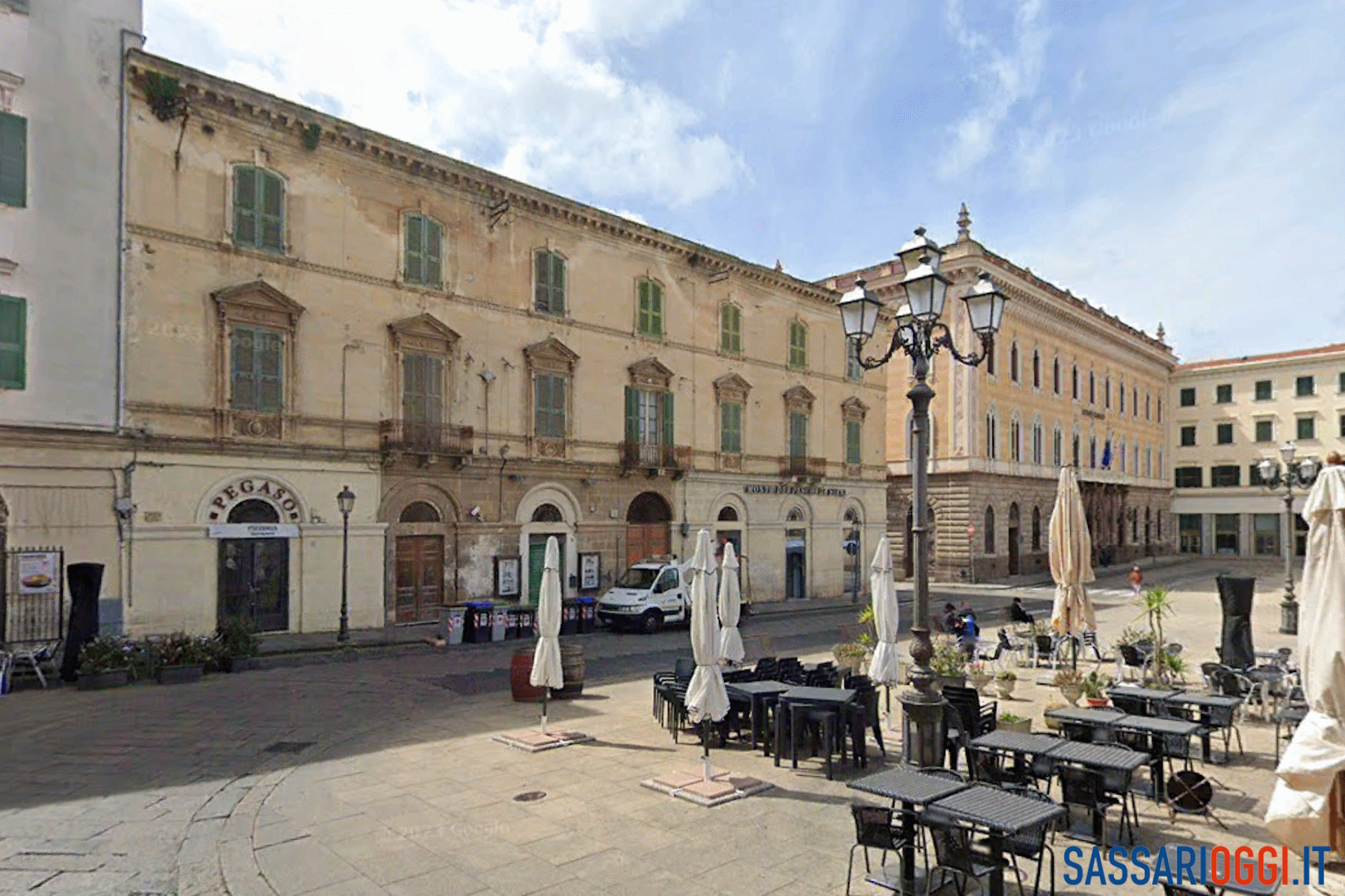 piazza italia sassari